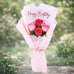 Enchanted Birthday Rose Delight