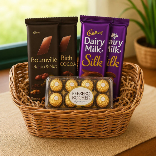 Sweet Romance Chocolate Basket Sweet Romance Chocolate Basket